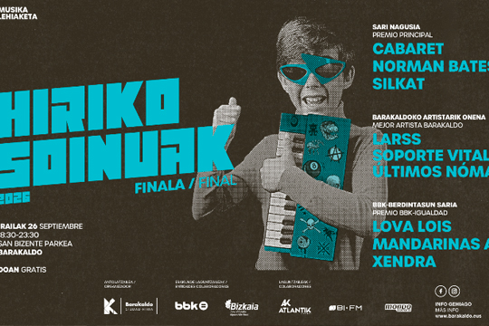 Cabaret, Norman Bates eta Silkat, Hiriko Soinuaken zortzigarren edizioko kategoria nagusiko finalistak