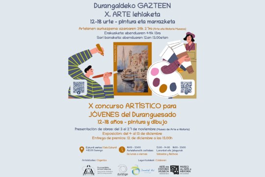 "Durangaldeko GAZTEEN X. ARTE lehiaketa" erakusketa