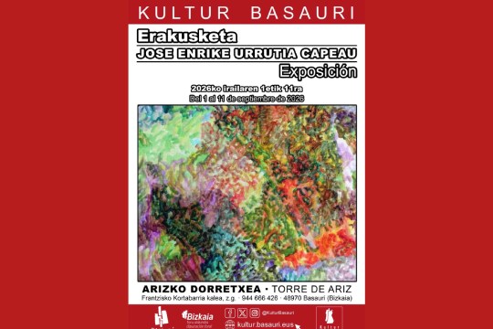 "Olioa eta akrilikoa" Jose Enrike Urrutia Capeauren erakusketa