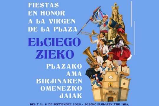 Plazako Ama Birjinaren Jaiak 2026 (Eltziego)