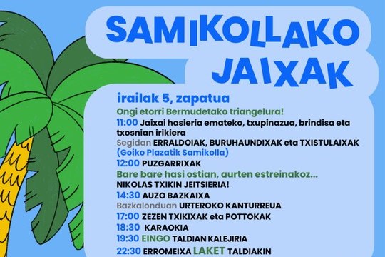 Samikollako jaiak 2026 (Mutriku)