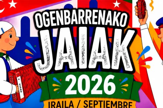 Programa Fiestas de Ogenbarrena 2026