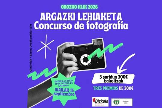 Orozko Klik 2026 concurso de fotograf&iacute;a