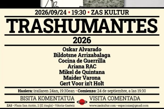 "Trashumantes 2026"