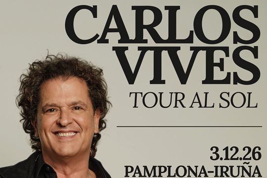 Carlos Vives (abenduak 3 - Iru&ntilde;a)