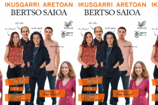 Bertso jaialdia: Sustrai Colina, Aitor Etxebarriazarraga, Nerea Ibarzabal, Maialen Lujanbio