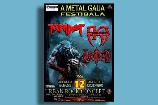Gasteiz in Metal 2026: Delion + WildH&auml;rd + Aeroscreamer