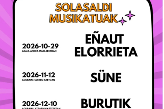 Solasaldi musikatua: Burutik