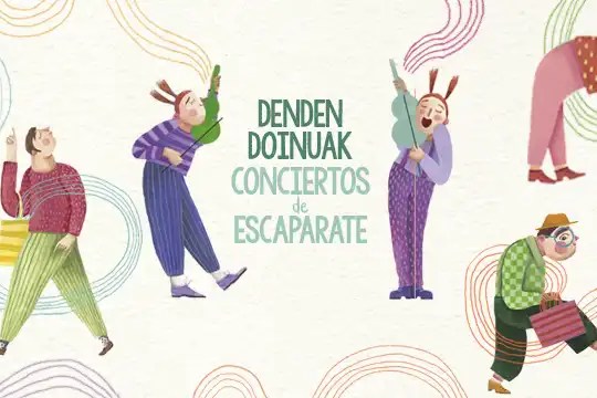 Denden doinuak: Conciertos de Escaparate