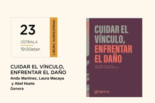 Presentaci&oacute;n del libro "Cuidar el v&iacute;nculo, enfrentar el da&ntilde;o"