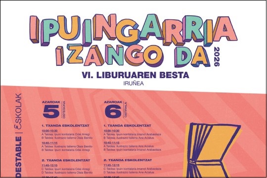 Programa Ipuingarria izango da 2026