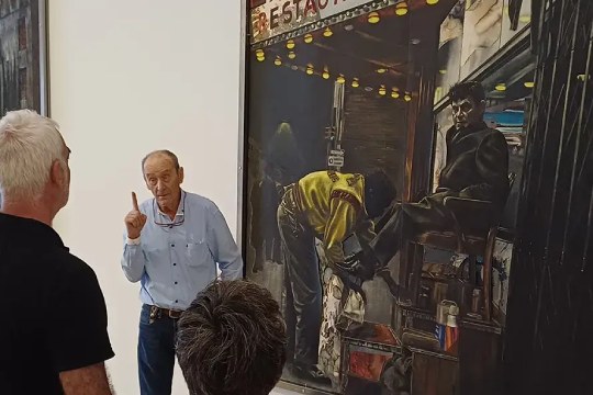 Bisita gidatua Xabier Morr&aacute;sekin