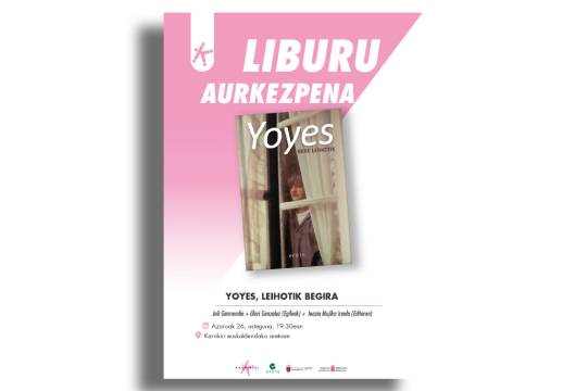 Liburu aurkezpena: "Yoyes bere lehiotik"