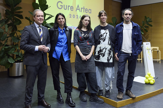 Itziar Okariz, Beatriz Olabarrieta y Kampai Espazioa, premios Gure Artea 2026