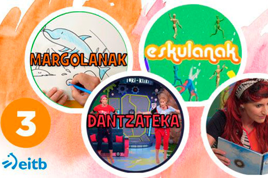 HIRU3: haurrentzako eduki proposamen zabala, nonahi eta noiznahi