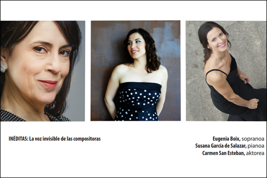 Musikagileak 2020-2021: "In&eacute;ditas: La voz invisible de las compositoras"
