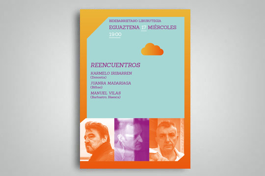 Manuel Vilas, Karmelo Iribarren eta Juanra Madariaga: "Reencuentros"
