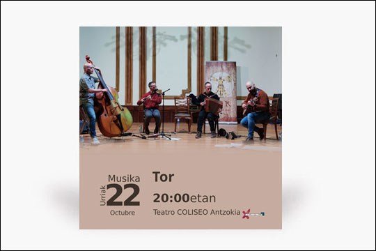 Folk kontzertua: Tor folk + gonbidatuak + Os Galaicos