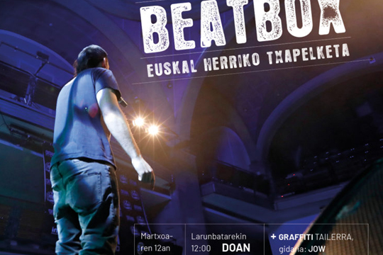 Loraldia 2022: Bilbronx (graffiti tailerra eta Euskal Herriko beatboxen txapelketa)