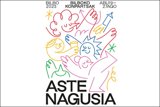 Aste Nagusia 2023: Bilboko Konpartsen egitaraua