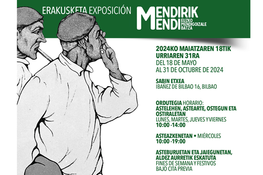 ERAKUSKETA IBILTARIA "Mendirik Mendi. Euzko Mendigoizale Batza - Bilbao"