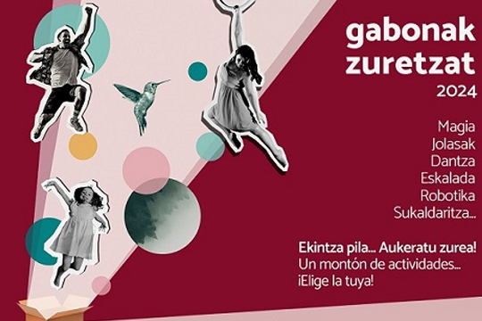 Gabonak zuretzat 2024 - Donostiako Gabonetako egitaraua