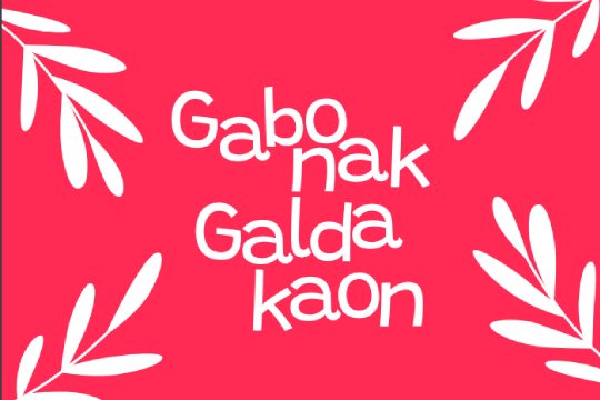 Galdakaoko 2024-2025eko Gabonak: Olentzerori ongietorri kalejira