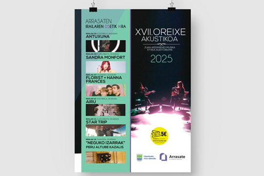 Oreixe Akustikoa 2025: egitaraua