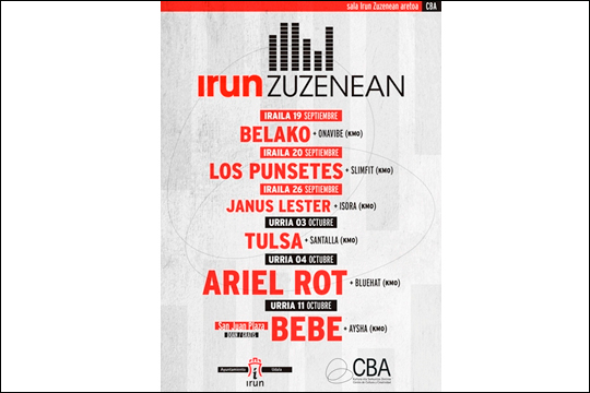 Irun Zuzenean Festibala 2025