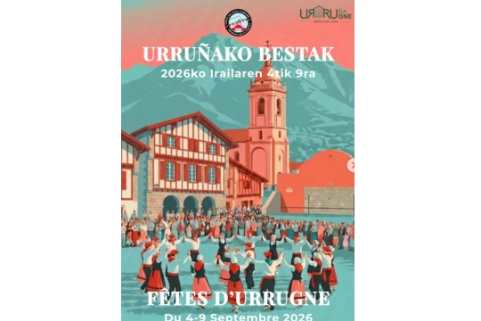 Urru&ntilde;ako Bestak 2026: egitaraua