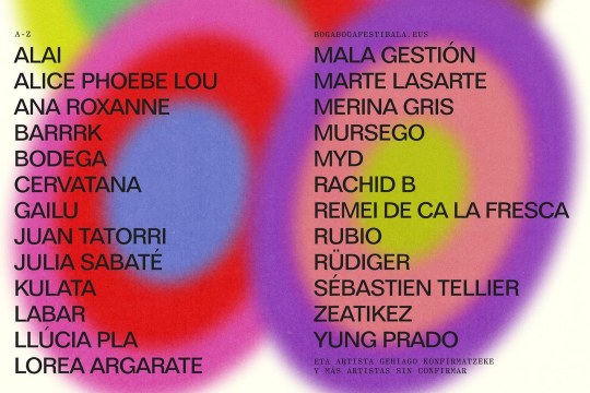 Boga Boga Festibala 2026 (Donostia / irailak 10-13)
