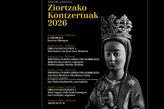 Ziortzako Kontzertuak 2026: egitaraua