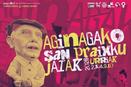 Aginagako San Praixku Jaiak 2026: egitaraua