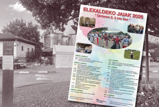 Elexaldeko Jaiak 2026 Galdakaon: egitaraua