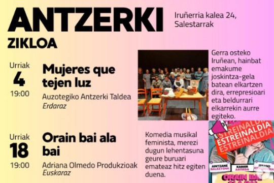 Txantreako Antzerki Zikloa 2026: egitaraua