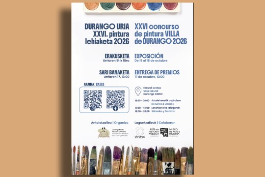 "Durango Uria XXVI. Pintura Lehiaketa 20266" erakusketa
