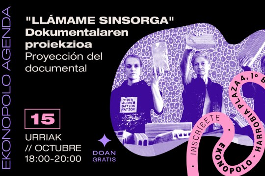 "Ll&aacute;mame sinsorga"