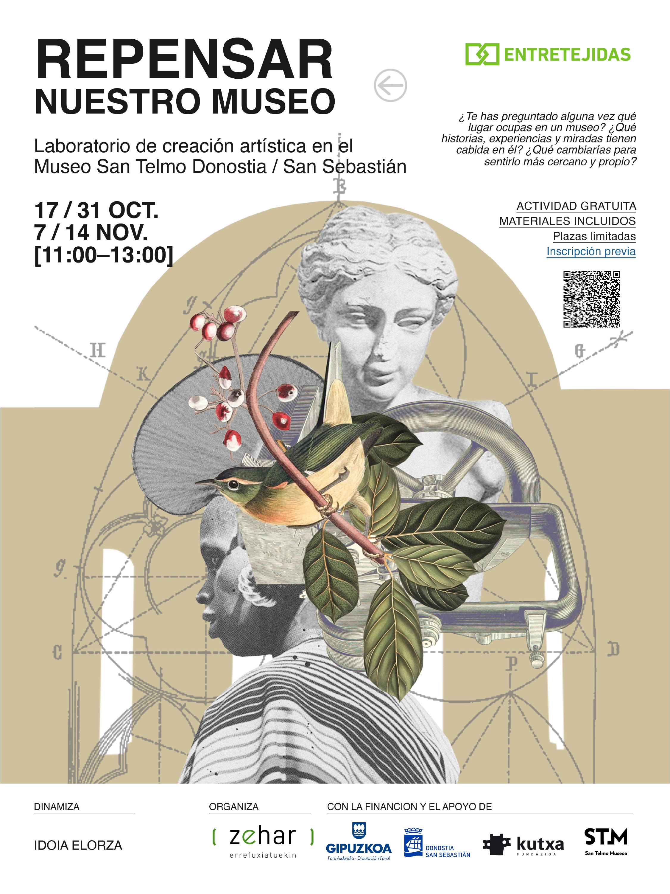 Gure museoa berriz pentsatzen: Arte-sorkuntzarako laborategia Donostiako San Telmo Museoan