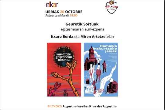 "Geuretik sortuak" egitasmoaren aurkezpena