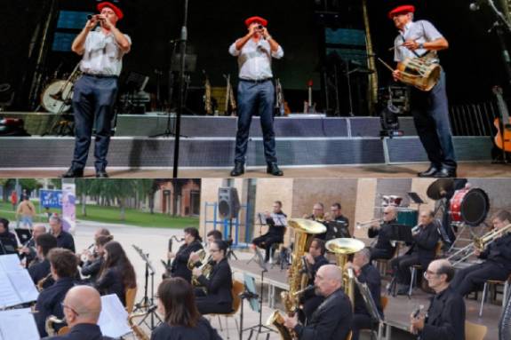 Zizur Nagusiko musika banda eta Gaiteros Baztan