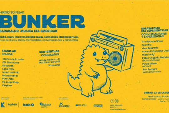Bunker 2026 - musikaren eta emozioen inguruko azoka Barakaldon