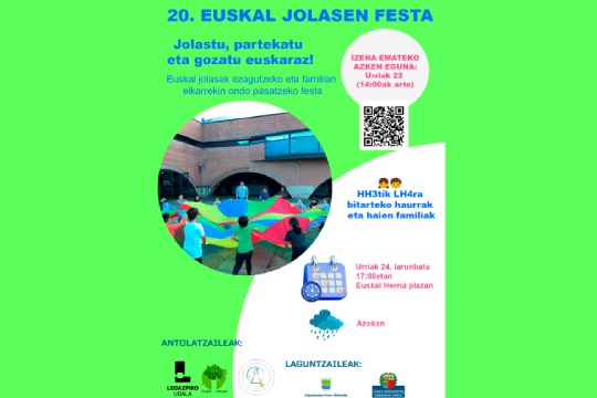 Euskal Jolasen Festa 2026 (Legazpi)