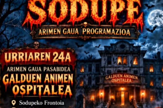 Sodupeko Arimen Gaua 2026: egitaraua
