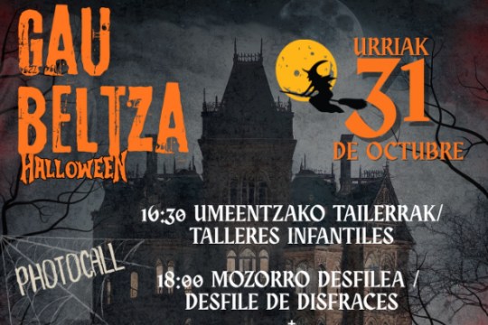 Urdulizko Gau Beltza 2026: egitaraua