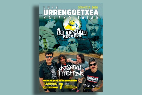 Zornotzako Luis Urrengoetxea Kaleko Jaiak 2026: La Txorra Rekords + Joselu Piperrak