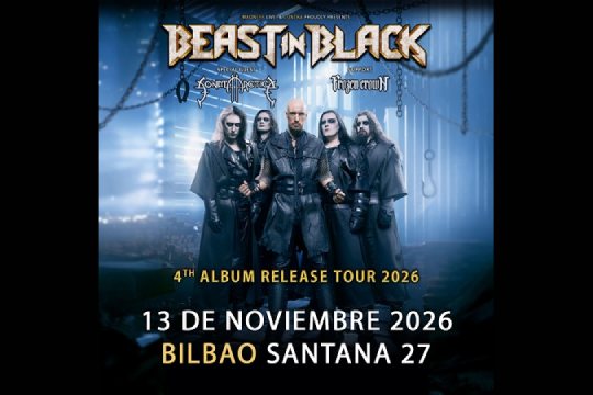 BEAST IN BLACK + Sonata Arctica + Frozen Crown