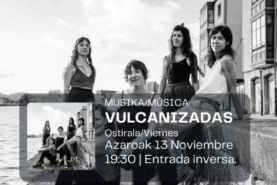 Vulcanizadas taldearen disko berriaren inguruko topaketa
