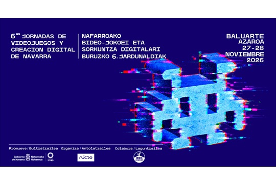 2026ko Nafarroako Bideojokoen eta Sorkuntza Digitalaren Jardunaldiak