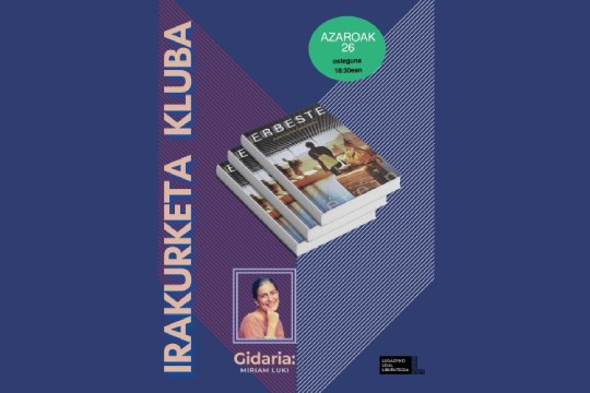 Irakurketa kluba: "Erbeste" (Juan Garzia)