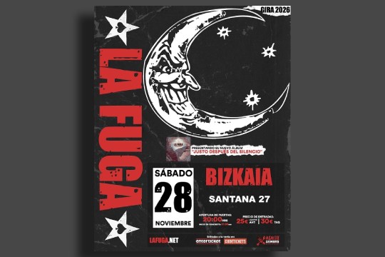 Sarrerak La Fuga (azaroak 28 - Bilbo)